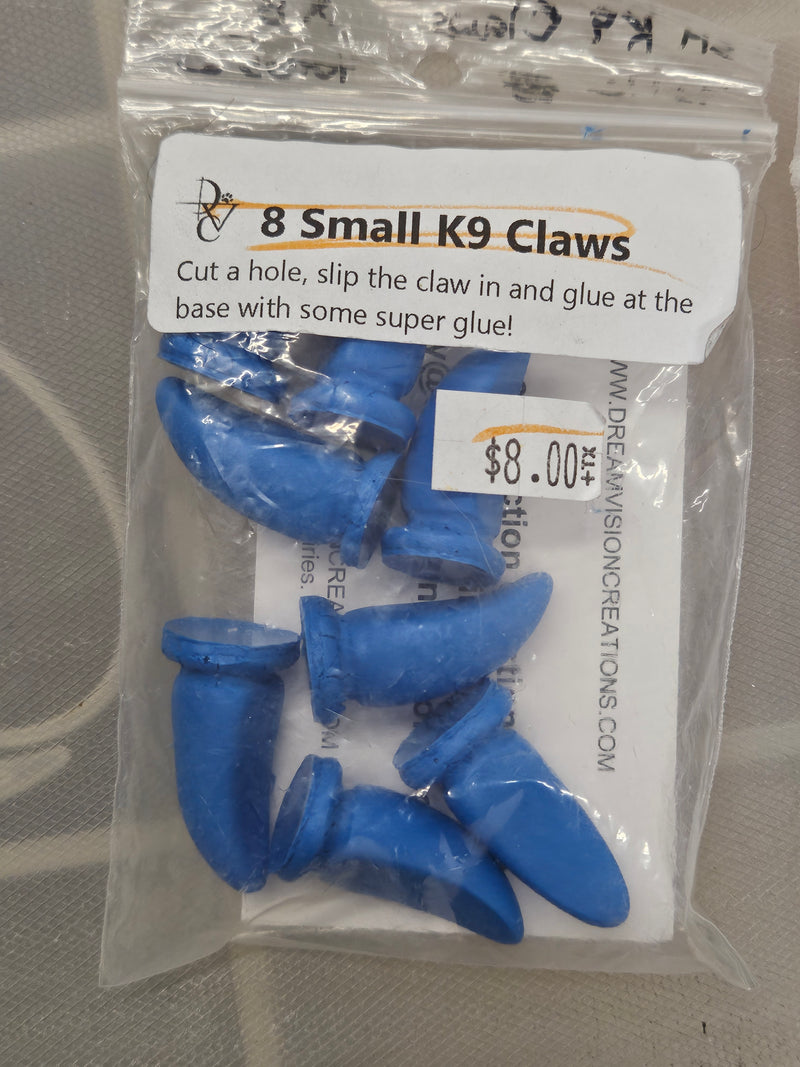 Ready to Ship - Heavy Discount Item: Small K9 Claws