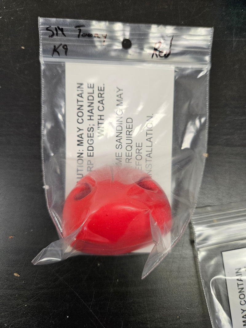 Ready to Ship: Plastic Small Toony K9 Nose