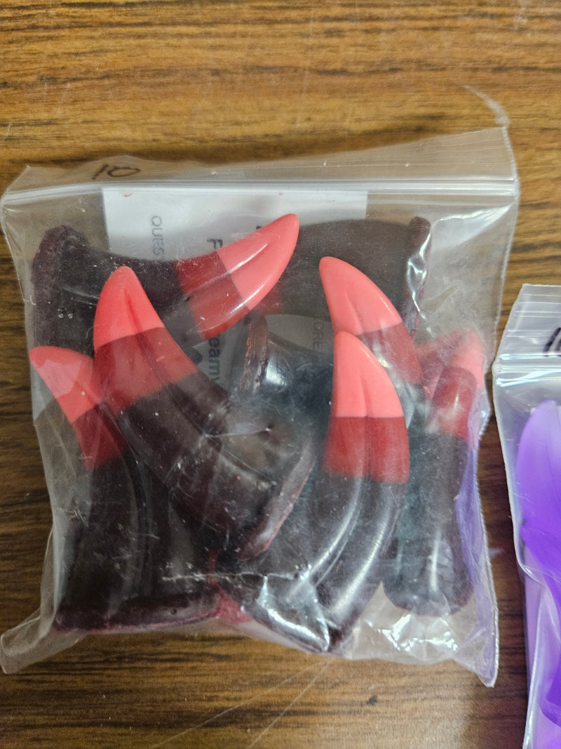 Ready to Ship: 10 Set Small Raptor Claws