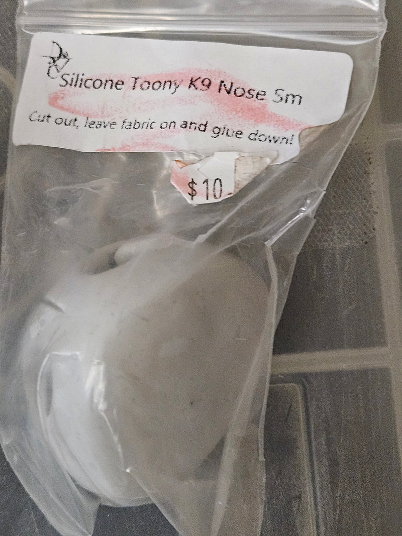 Ready to Ship - Heavy Discount Item: Silicone Small Toony K9 Nose