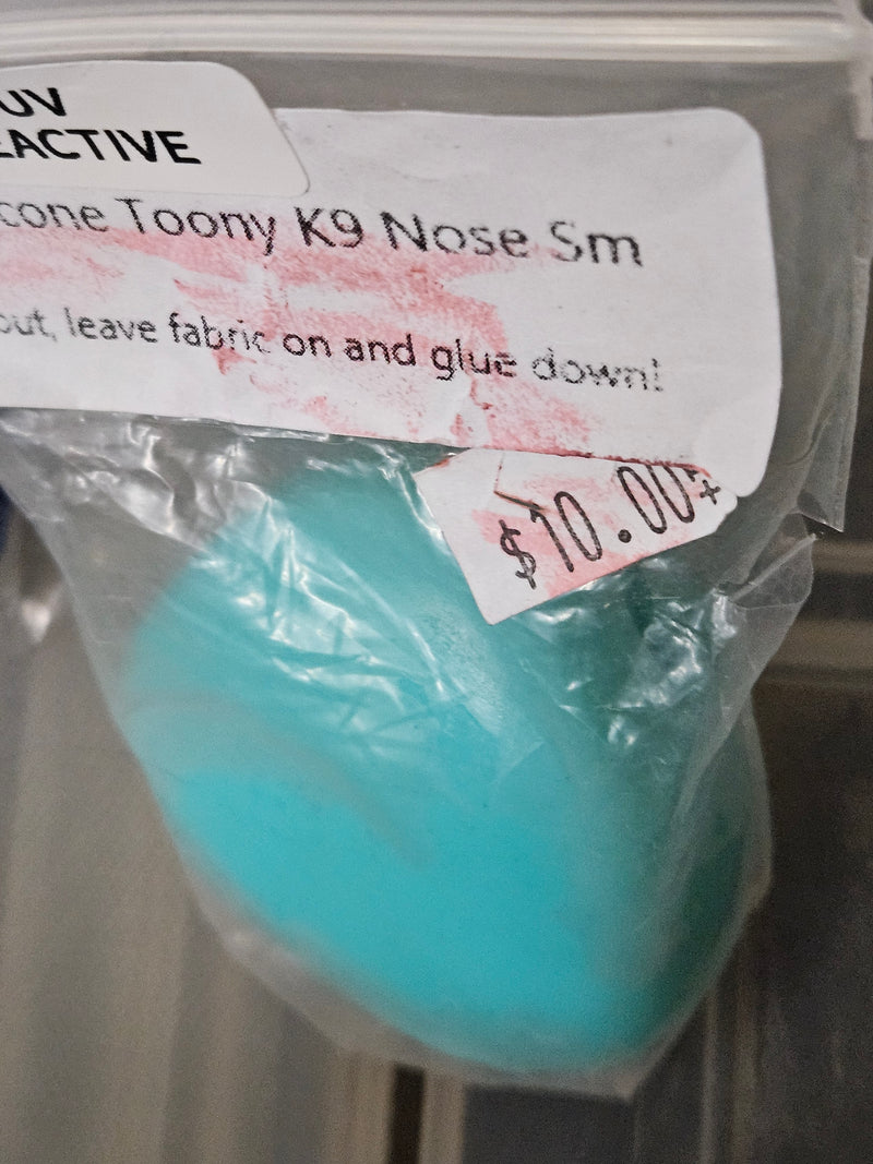 Ready to Ship - Heavy Discount Item: Silicone Small Toony K9 Nose