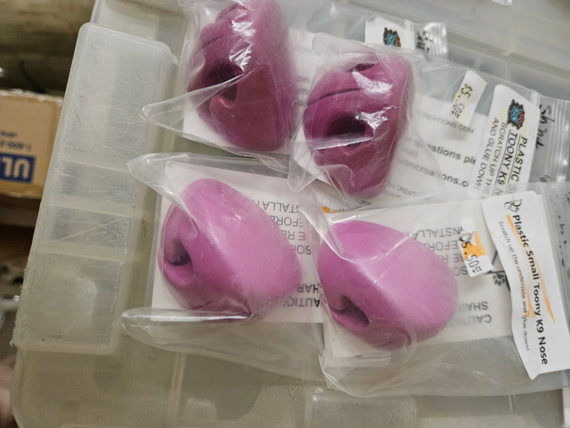 Ready to Ship - Heavy Discount Item: Plastic Small Toony K9 Nose