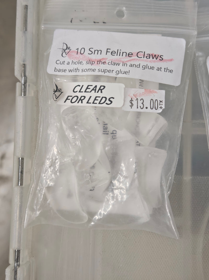 Ready to Ship - Heavy Discount Item: Old Style Small Feline Claws