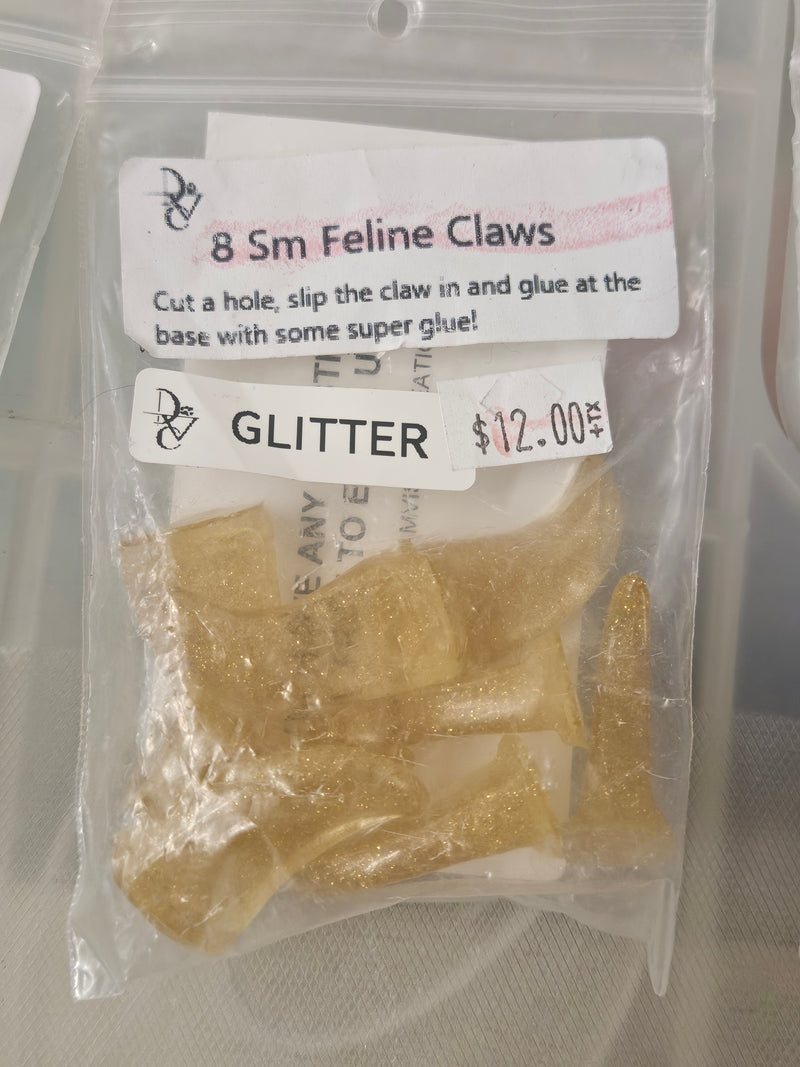 Ready to Ship - Heavy Discount Item: Old Style Small Feline Claws