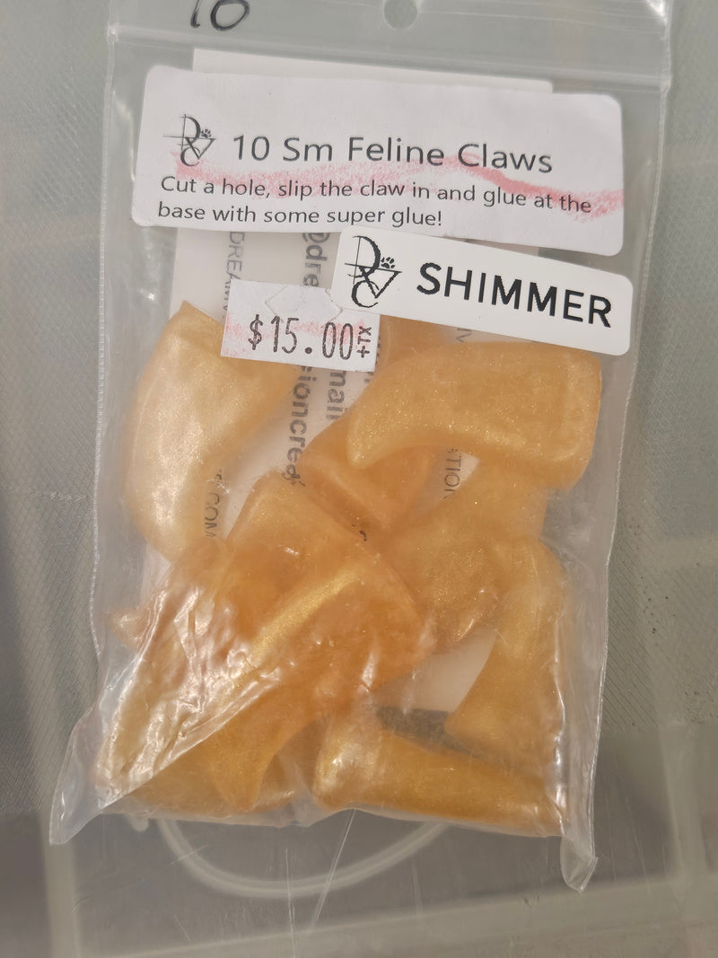 Ready to Ship - Heavy Discount Item: Old Style Small Feline Claws