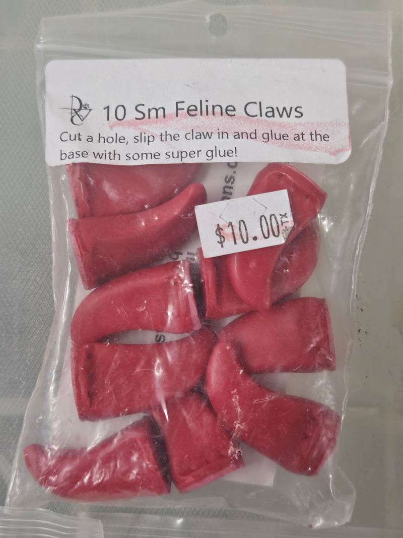 Ready to Ship - Heavy Discount Item: Old Style Small Feline Claws