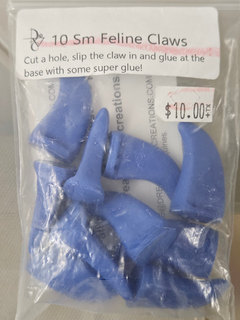 Ready to Ship - Heavy Discount Item: Old Style Small Feline Claws