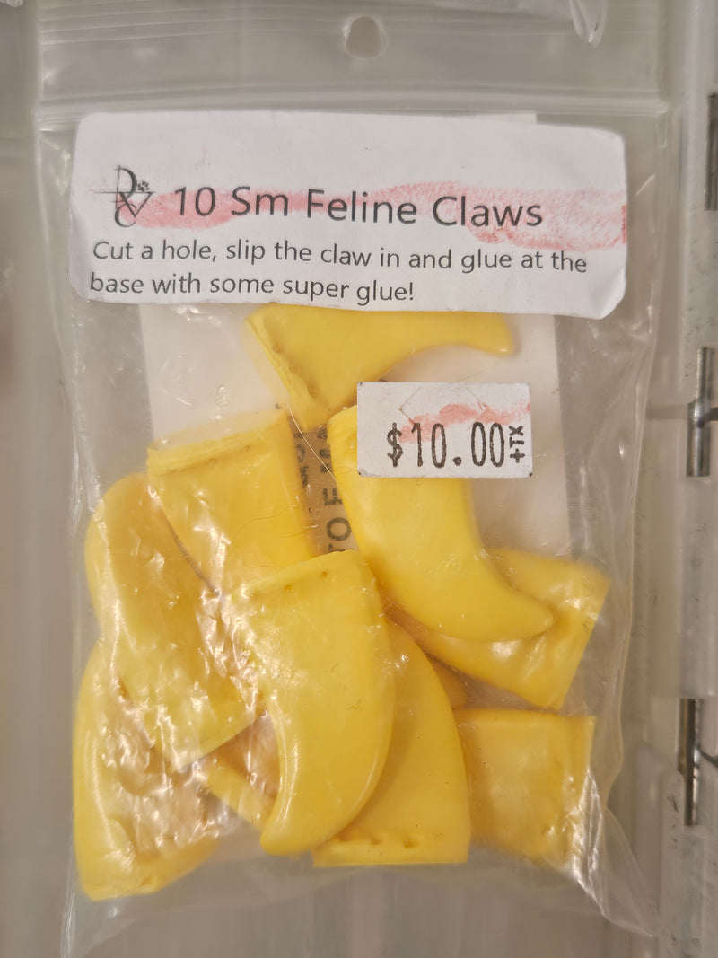 Ready to Ship - Heavy Discount Item: Old Style Small Feline Claws