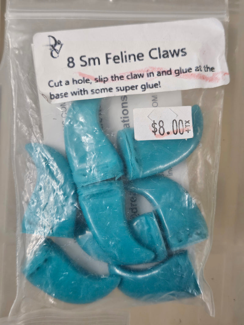 Ready to Ship - Heavy Discount Item: Old Style Small Feline Claws