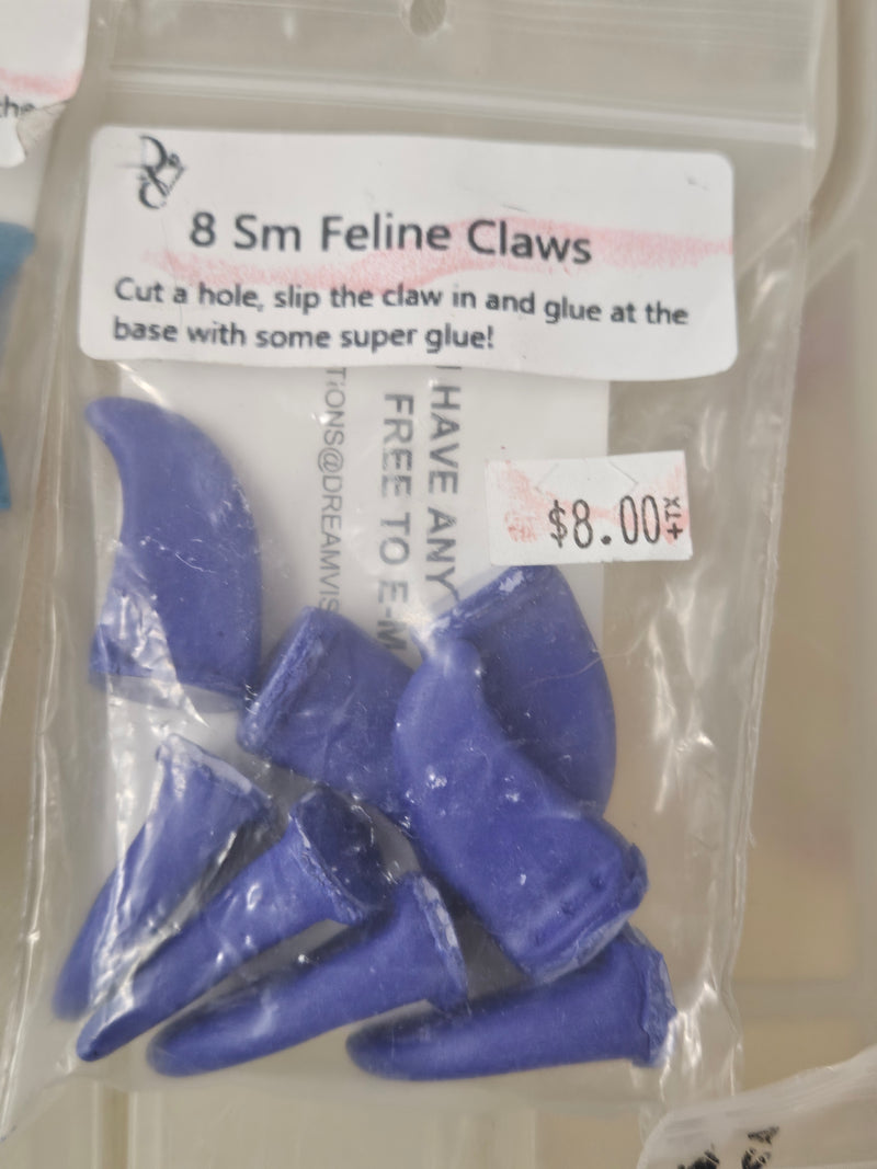 Ready to Ship - Heavy Discount Item: Old Style Small Feline Claws