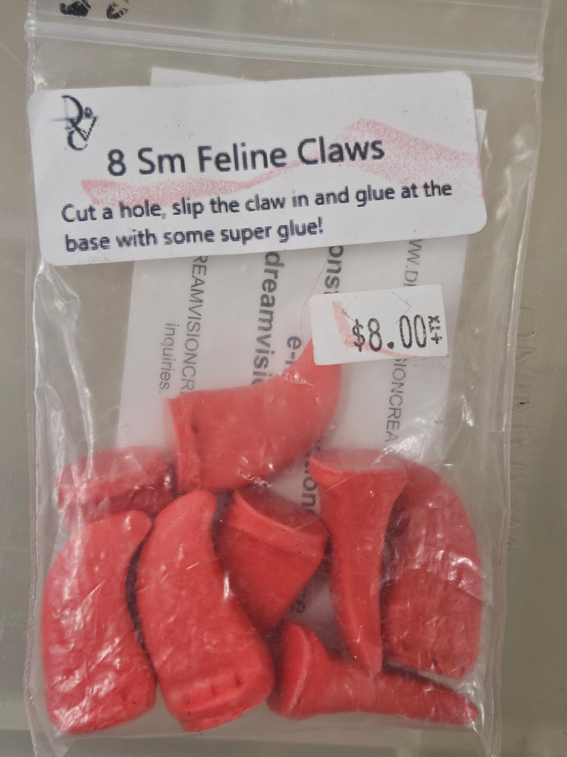 Ready to Ship - Heavy Discount Item: Old Style Small Feline Claws