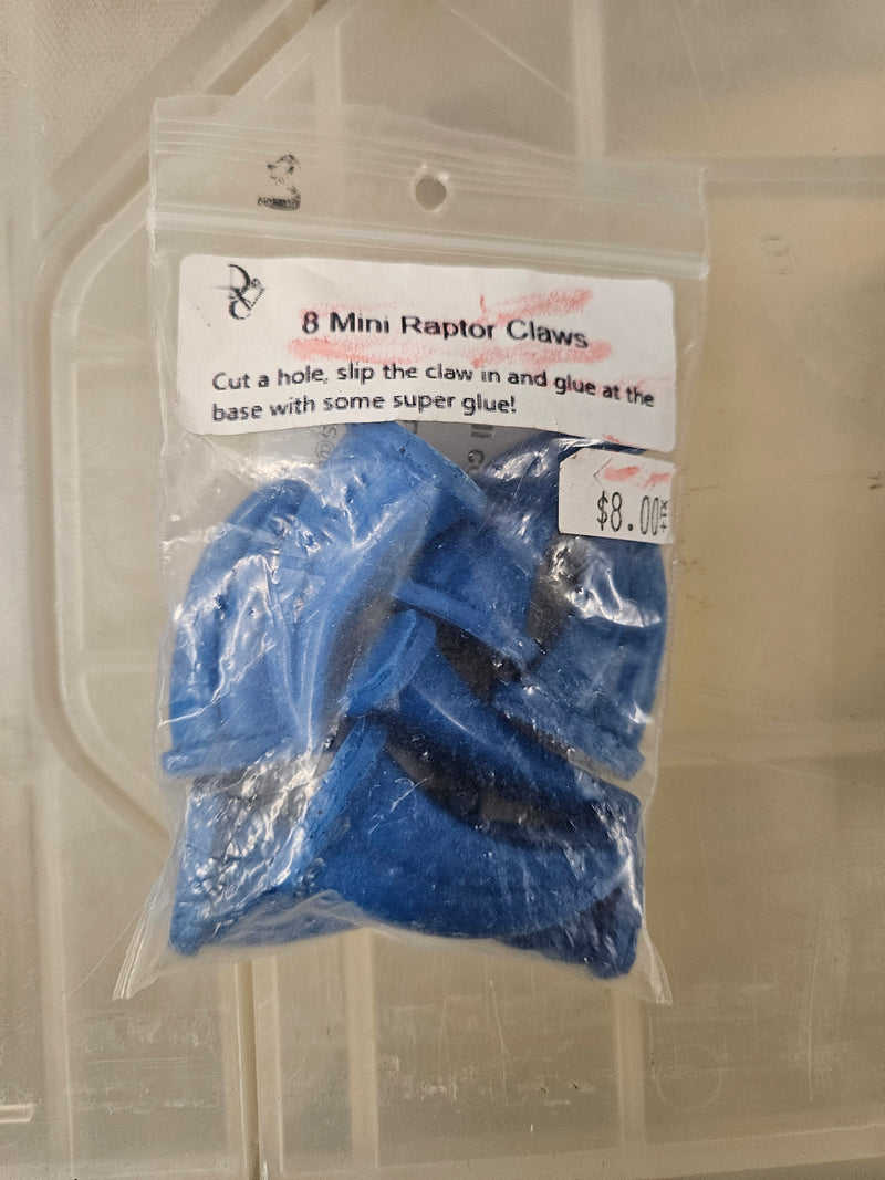 Ready to ship - Heavy Discount Item: Mini Raptor Claw Packs