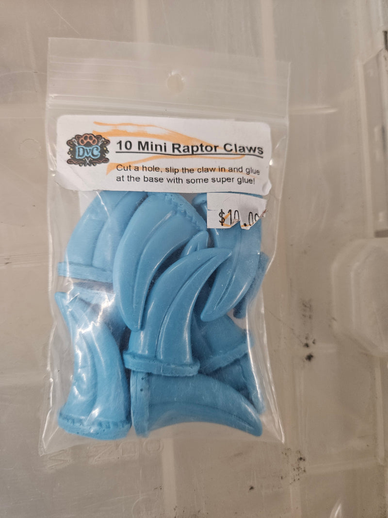 Ready to ship - Heavy Discount Item: Mini Raptor Claw Packs