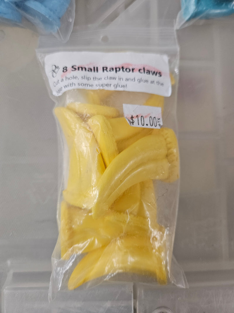 Ready to Ship - Heavy Discount Item: Small Raptor Claws