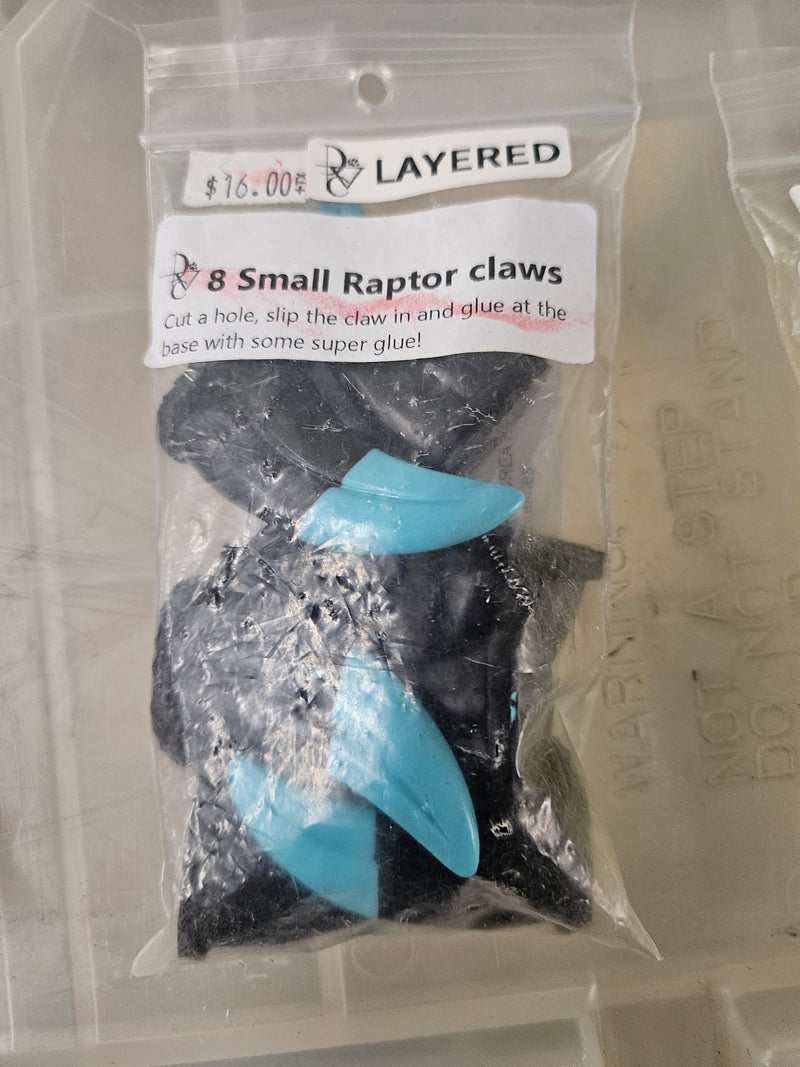 Ready to Ship - Heavy Discount Item: Small Raptor Claws