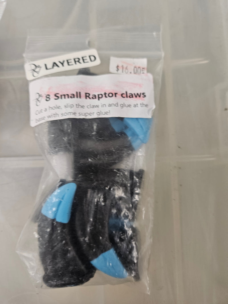 Ready to Ship - Heavy Discount Item: Small Raptor Claws