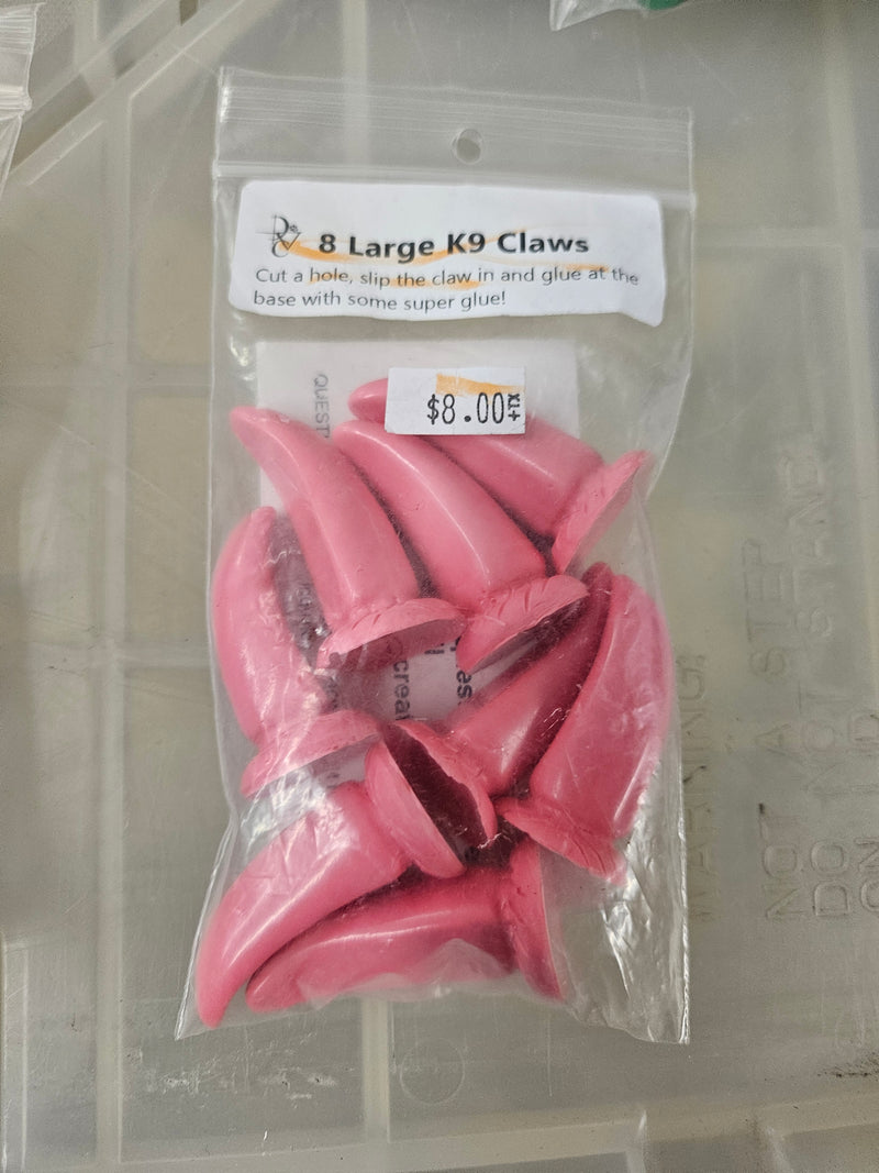 Ready to Ship - Heavy Discount Item: Large K9 Claws