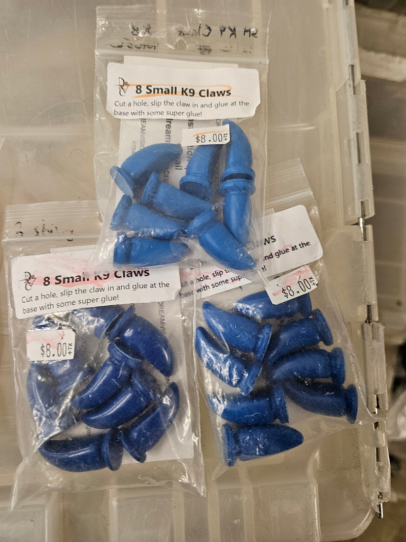 Ready to Ship - Heavy Discount Item: Small K9 Claws