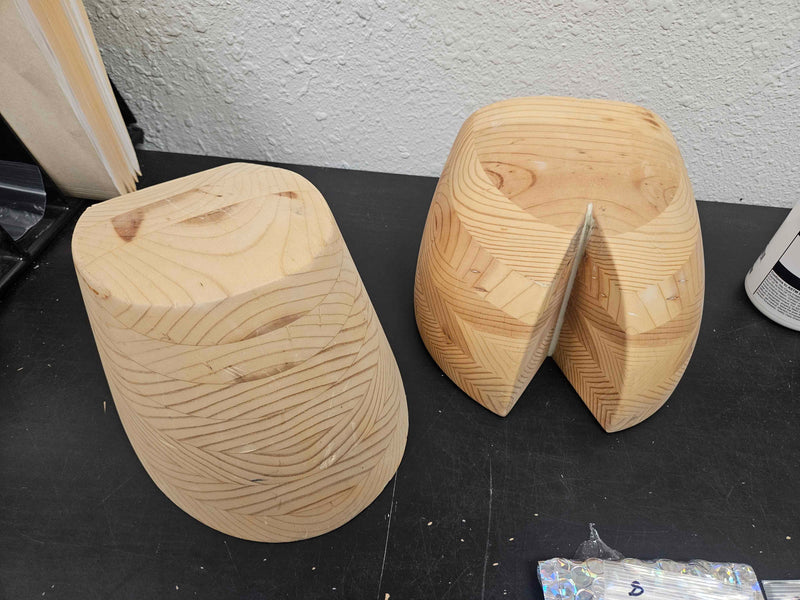 Ready To Ship: Sculpts: Wooden Hooves for Mold Making