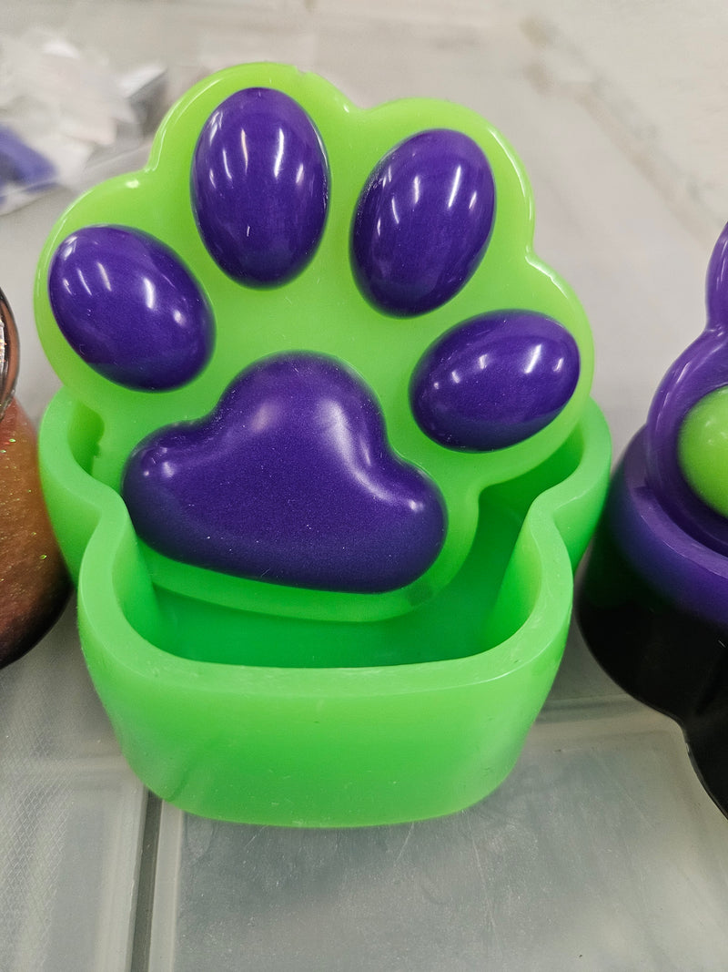 Resin Paw Box - Trinket/jewelry/misc