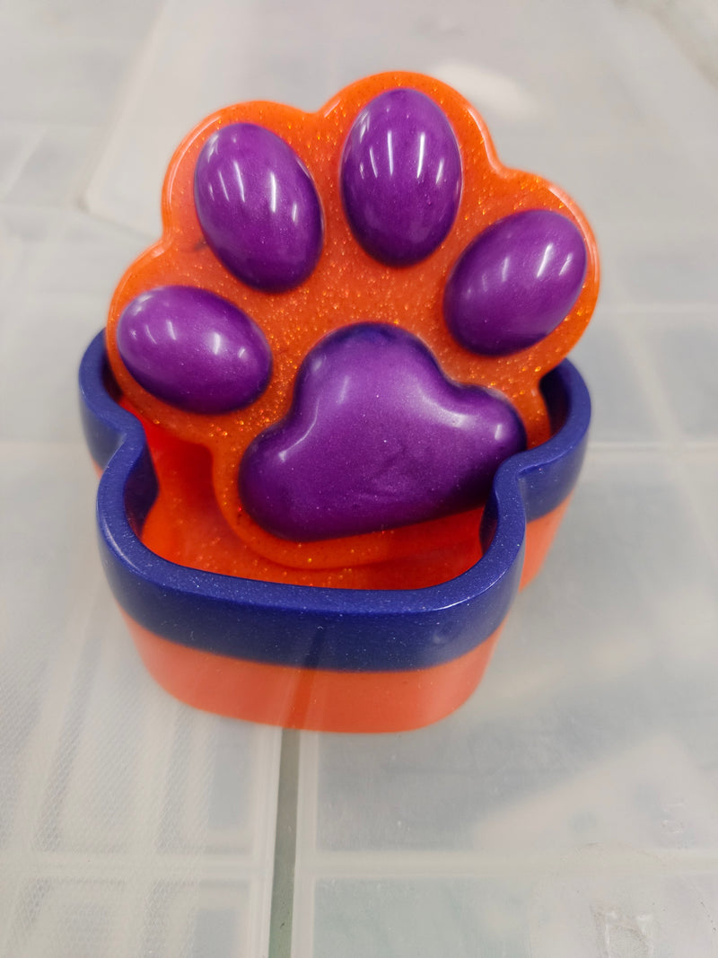Resin Paw Box - Trinket/jewelry/misc