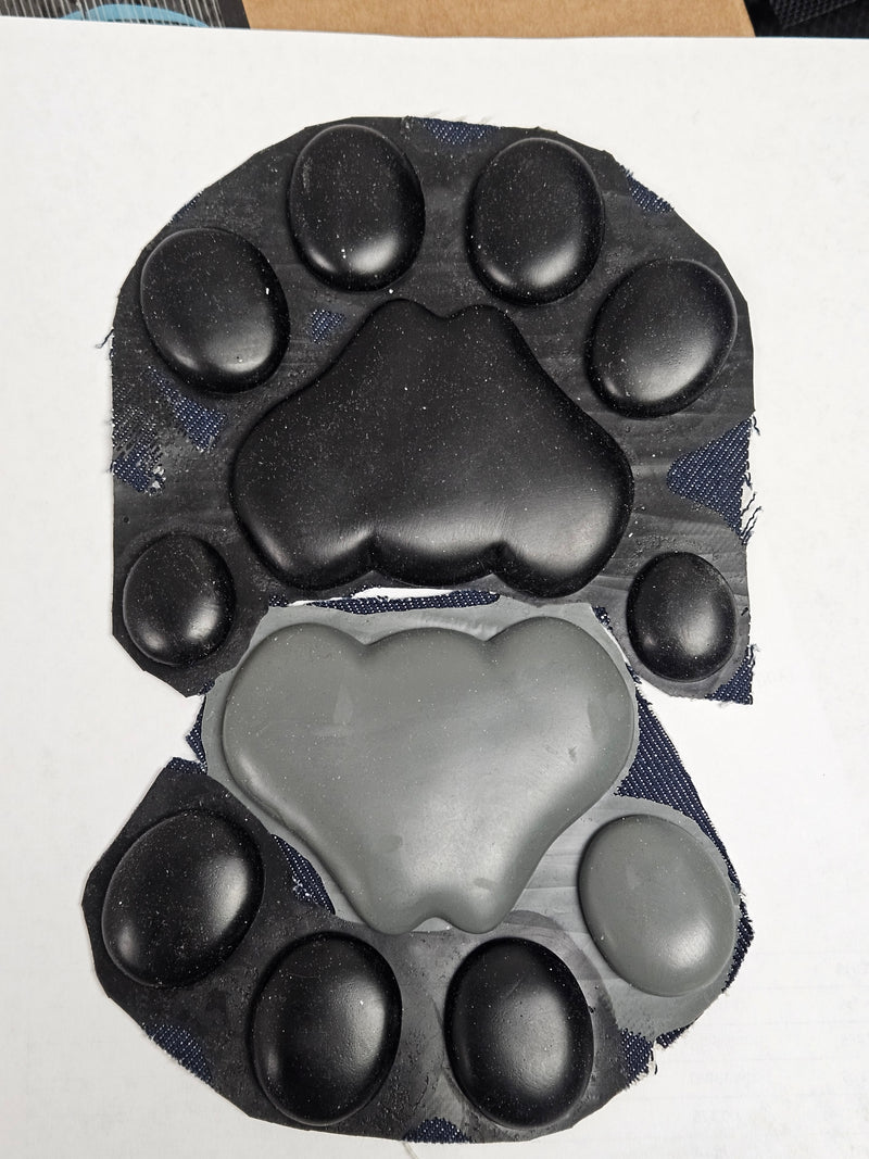 Ready to Ship: Rubber feline handpads
