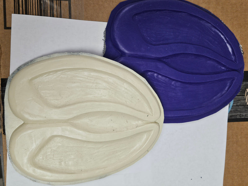Ready to Ship: Rubber Small Cloven Hoof Bottoms