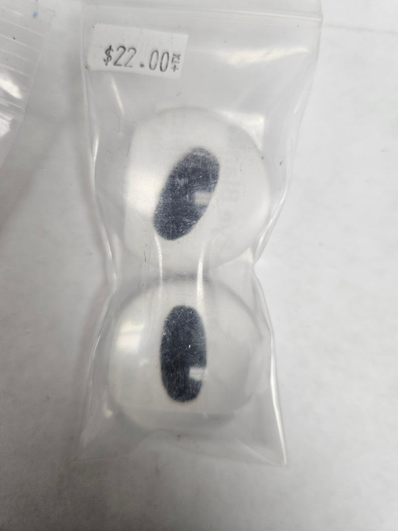 Ready to Ship: 3.8cm 3D Clear Resin Eyes
