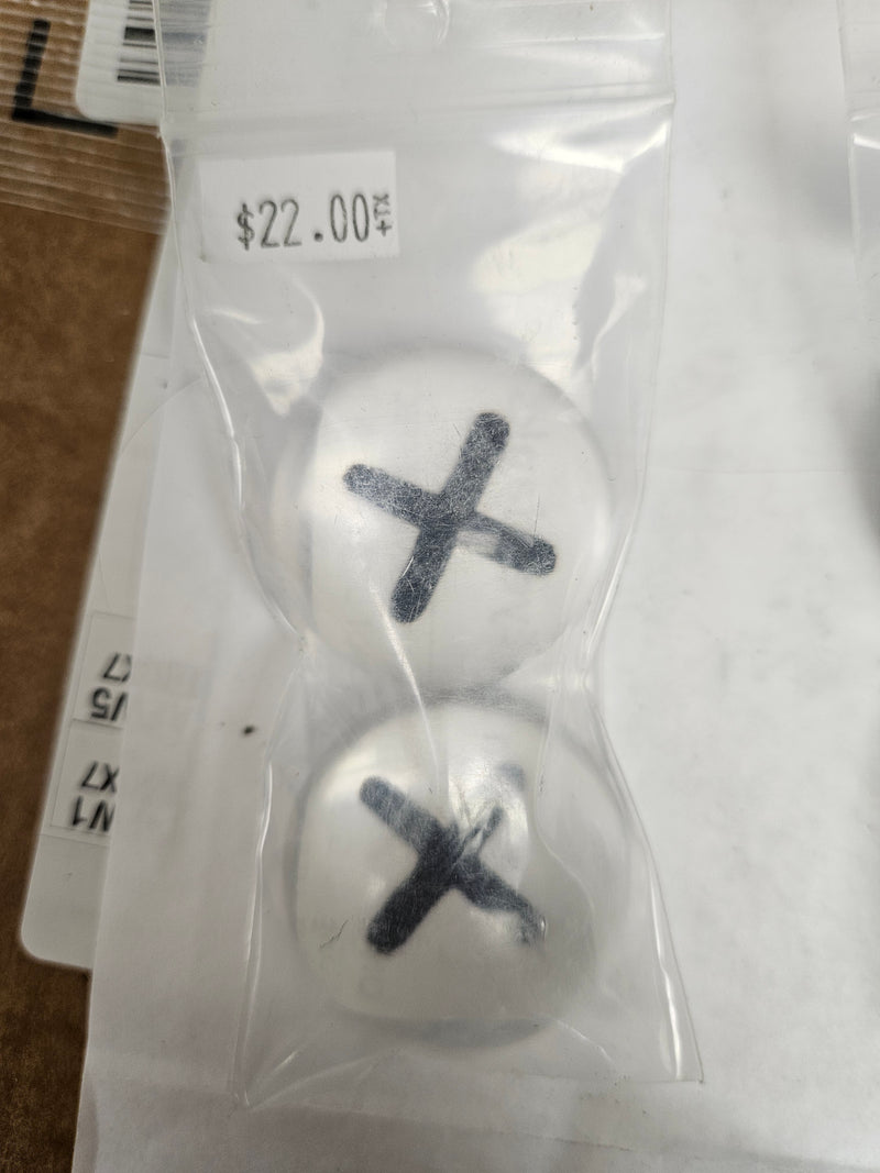 Ready to Ship: 3.8cm 3D Clear Resin Eyes