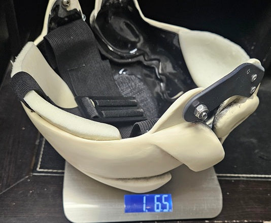 Cut and Hinged Toony Skull Feline Resin Mask Blank