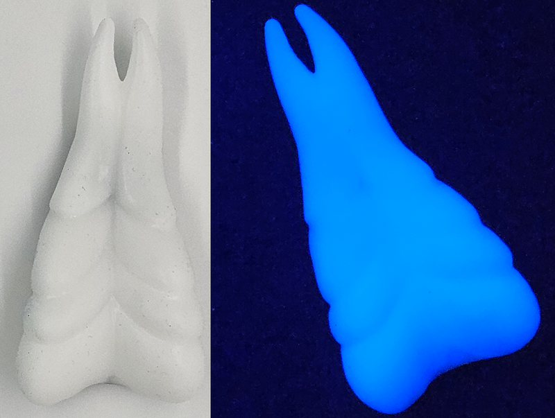 Silicone Forked Sergal Tongue