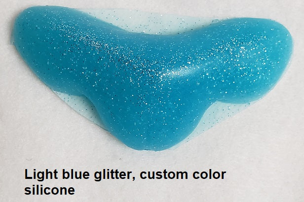 Silicone Glitter Wide Toony Feline Nose