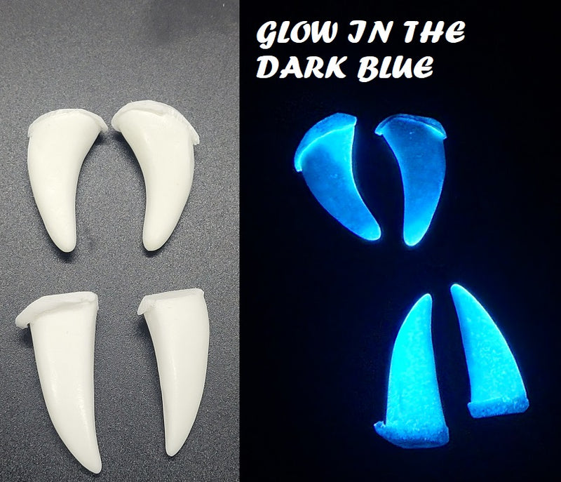 Replacement Glow in the Dark Skeletal K9 Teeth