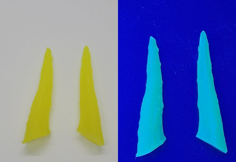 Plastic UV Reactive Medium Rigid Antler Tips