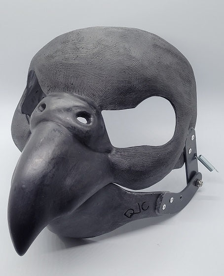 Cut and Hinged Budgie Resin Mask Blank