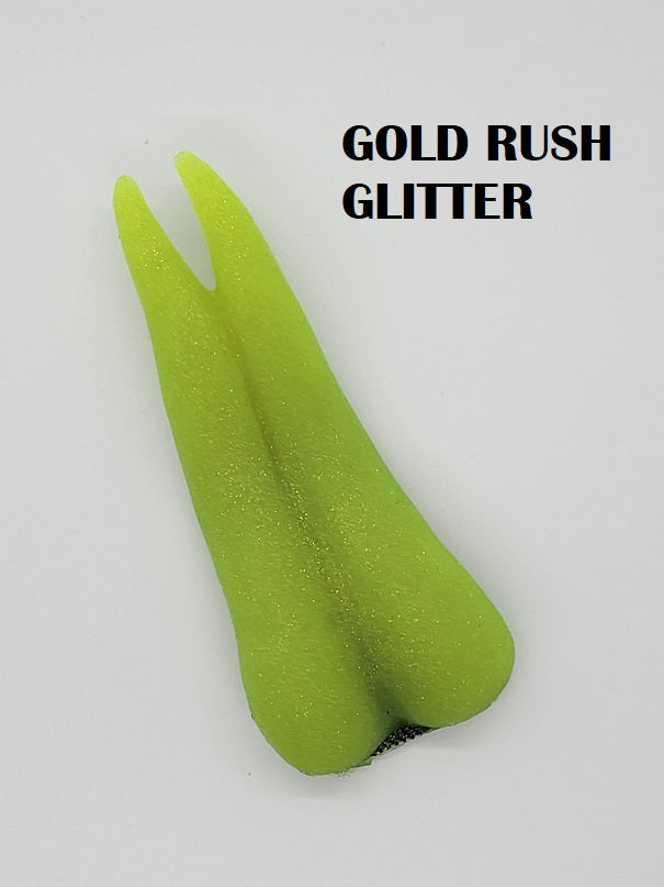 Silicone Glitter Forked Dragon Tongue