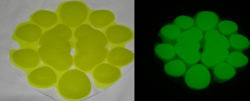 Silicone Glow in the Dark Big Cat Feetpads