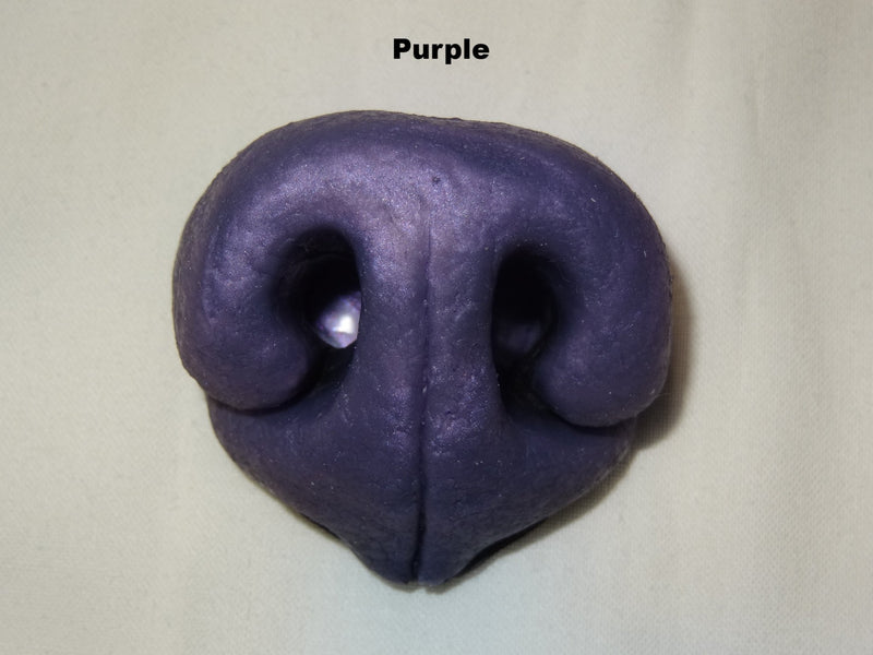 Silicone Shimmer Realistic Small K9 Nose