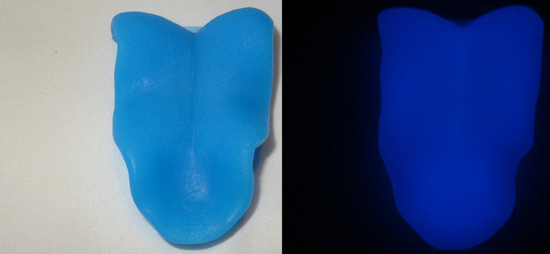 Silicone Glow in the Dark Snarly K9 Tongue