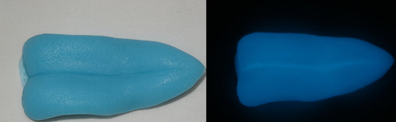 Silicone Glow in the Dark Thin Point Tongue