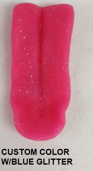 Silicone Glitter Small K9 Tongue