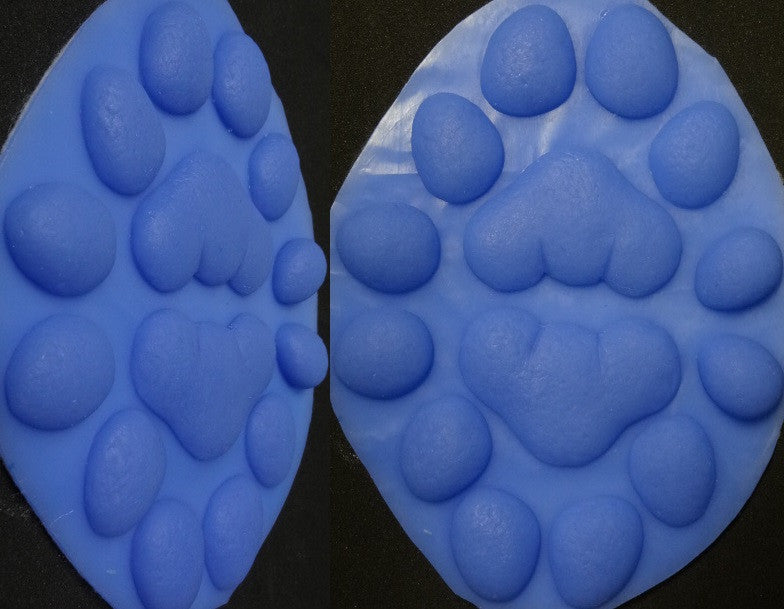 Silicone Small Anthro K9 no heels Handpads